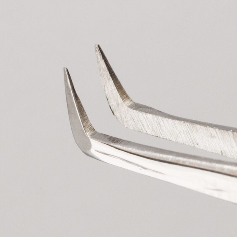 Pęseta SheLashes Stella S-27 – do metod objętościowych