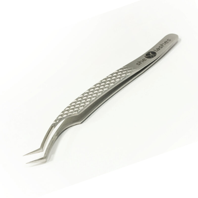 Pęseta SheLashes Isabella S20 – pewność w Twoich dłoniach